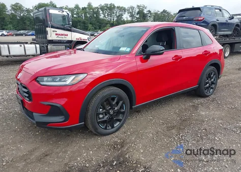 2025 Honda Hr-V Awd Sport from USA, damaged, VIN 3CZRZ2H59SM702949